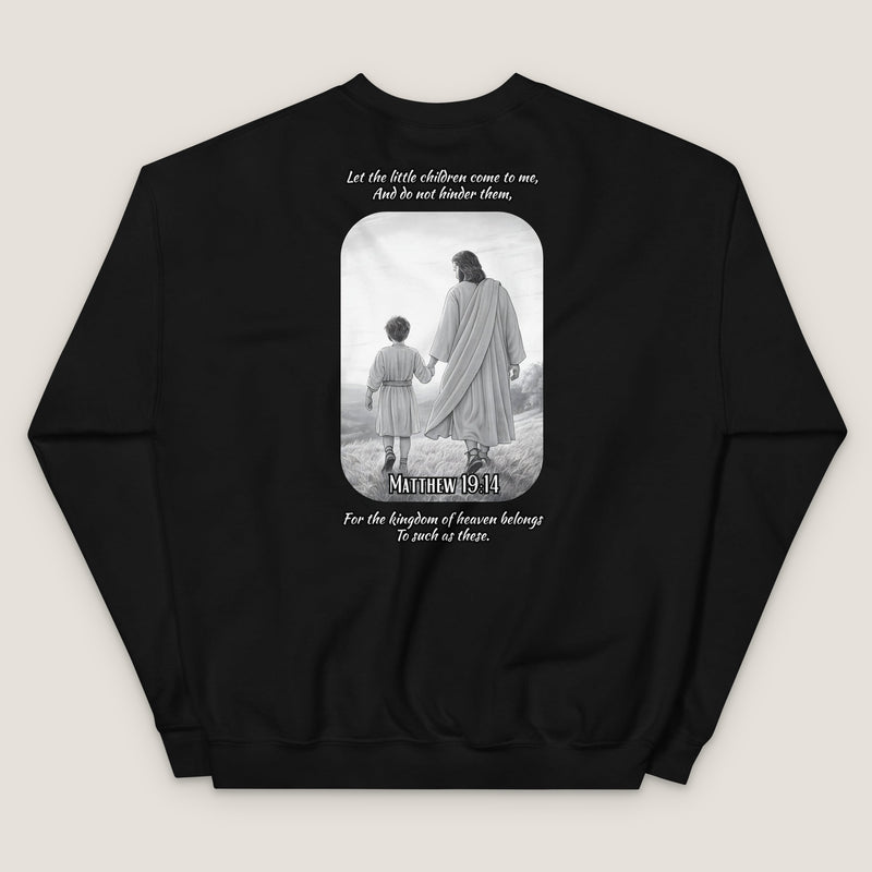 Matthew 19:14 Sweatshirt
