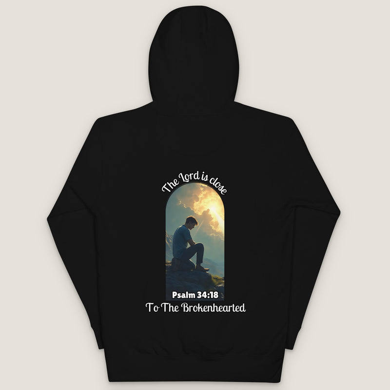 Psalm 34:18 Hoodie